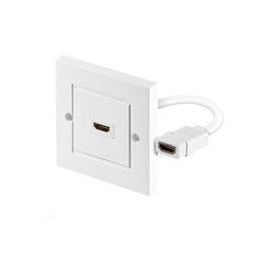 MicroConnect HDMI wall socket 1 port white Reference: HDMWALL1