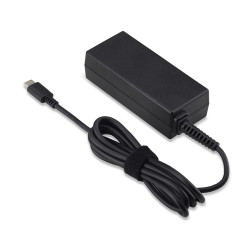 Acer AC ADAPTOR.45W.BLACK.W/EU Reference: NP.ADT0A.065