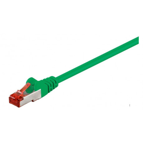 MicroConnect F/UTP CAT6 0.25m Green PVC Reference: B-FTP60025G