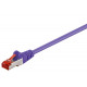 MicroConnect F/UTP CAT6 0.25m Purple PVC Reference: B-FTP60025P