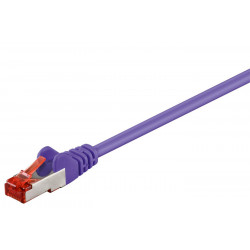 MicroConnect F/UTP CAT6 0.25m Purple PVC Reference: B-FTP60025P