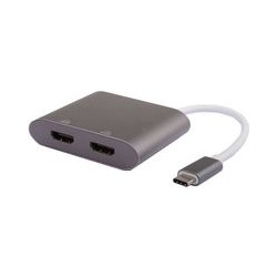 MicroConnect USB - C to HDMI X2 Female Reference: USB3.1CHDMIX2