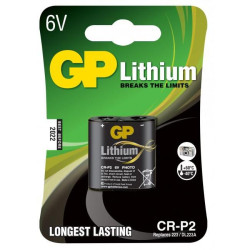 GP LITHIUM BATTERY CR P2 Référence: CR-P2 1-P