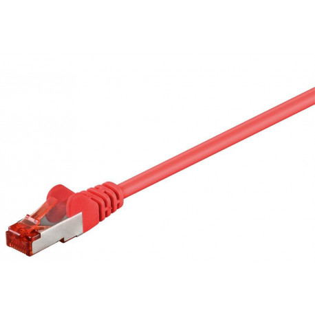 MicroConnect F/UTP CAT6 0.5m Red PVC Reference: B-FTP6005R