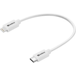 Sandberg USB-C PD to Lightning MFI 0.2M Référence: 136-71