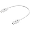 Sandberg USB-C PD to Lightning MFI 0.2M Référence: 136-71
