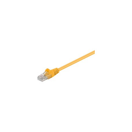 MicroConnect U/UTP CAT5e 1.5M Yellow PVC Reference: B-UTP5015Y