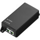 MicroConnect 60W 802.3af/at PoE Injector UK Reference: POEINJ-60W-UK