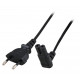 MicroConnect Power Cord Notebook 2m Black Reference: PE030718A