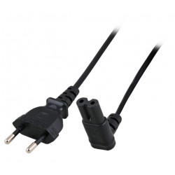 MicroConnect Power Cord Notebook 2m Black Reference: PE030718A