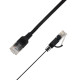 LinkIT Flat U/UTP Cat6A Black 1.5m Référence: W129379939