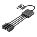 Sandberg USB-C/A to 2A+2C Splitter Référence: 136-81