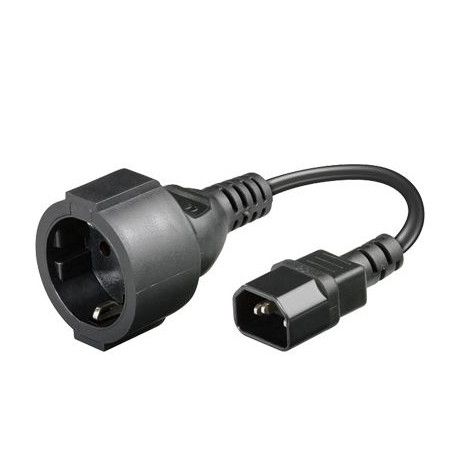 MicroConnect Power Cord C14 -Schuko M-F Reference: PE130075