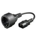 MicroConnect Power Cord C14 -Schuko M-F Reference: PE130075