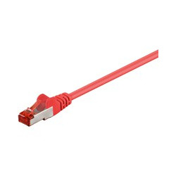 MicroConnect F/UTP CAT6 1m Red PVC Reference: B-FTP601R