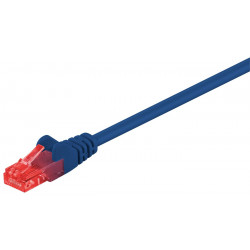 MicroConnect U/UTP CAT6 0.5M Blue PVC Reference: B-UTP6005B