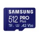 Samsung Memory Card 512 Gb Microsdxc Référence: W128338662