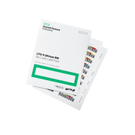 Hewlett Packard Enterprise LTO-9 Ultrium RW Bar Code Reference: W126353713