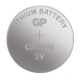 GP LITHIUM BUTTON CELL CR1616 Référence: CR1616 1-P