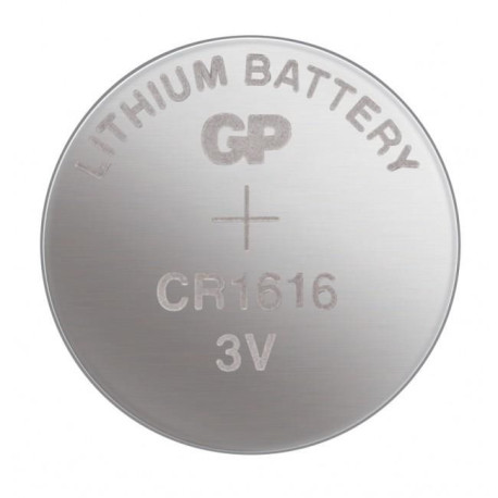 GP LITHIUM BUTTON CELL CR1616 Référence: CR1616 1-P