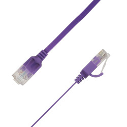 LinkIT Flat U/UTP Cat6A Purple 1.5m Référence: W129379943