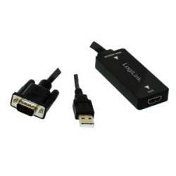 LogiLink VGA adapter, HD15/M to Référence: CV0060