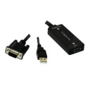 LogiLink VGA adapter, HD15/M to Référence: CV0060