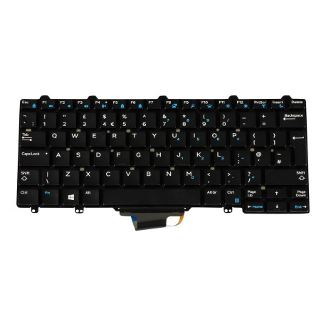 Dell 83-Key English QWERTY backlit Référence: 44K3X