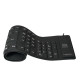 LogiLink Keyboard flexibel, black, Référence: ID0019A