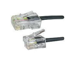 MicroConnect Modular RJ11-RJ45 2M M/M Black Reference: MPK452S