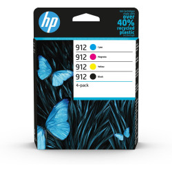 HP 912 CMYK Original Ink Reference: W125916974