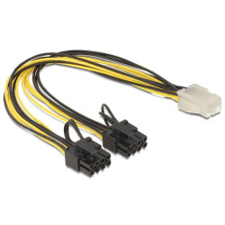 Delock PCI Express power cable 6 pin Référence: W127153101