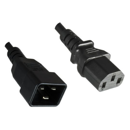 MicroConnect PowerCord C13-C20 0.5M Black Reference: PE030605