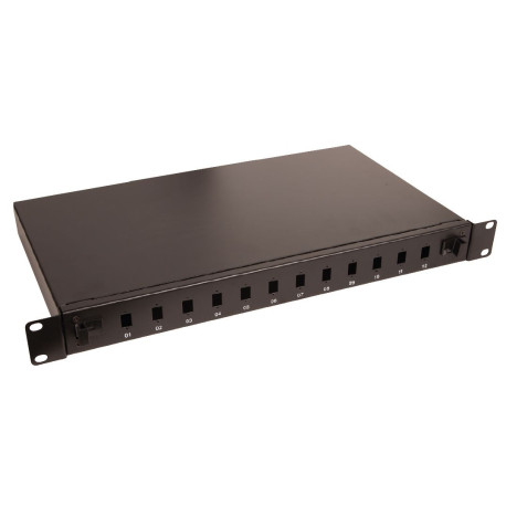 Lanview Fibre patch panel 19 1U 12 Référence: W125944822