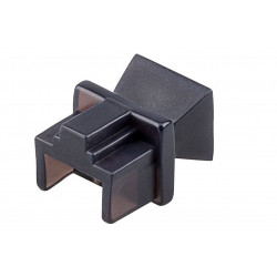 MicroConnect Dust cover for RJ45 port, blac Reference: CABLEMANA-10