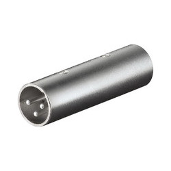 MicroConnect XLR adapter male - male Reference: 27460