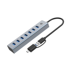 Conceptronic 7-Port Usb 3.0 Hub, 5Gbps, Référence: W129021400