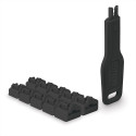 Lindy RJ45 Port Locks Black, 10x + Référence: W128912134