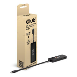 Club3D Interface Hub Usb Type-C Black Référence: W129022109