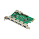 MicroConnect 7 port USB 3.0 PCIe card Référence: W128912277