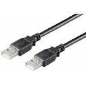 MicroConnect USB2.0 A-A 5m M-M, Black Reference: USBAA5B