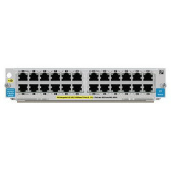 Hewlett Packard Enterprise 24-port Gig-T PoE+ v2 zl Modul Reference: RP001235723 