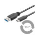 MicroConnect USB3.1 C - USB3.0 A 0.5m M-M Reference: W125787801