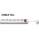 MicroConnect 6-way Schuko Power Strip 5M Reference: GRU0065W