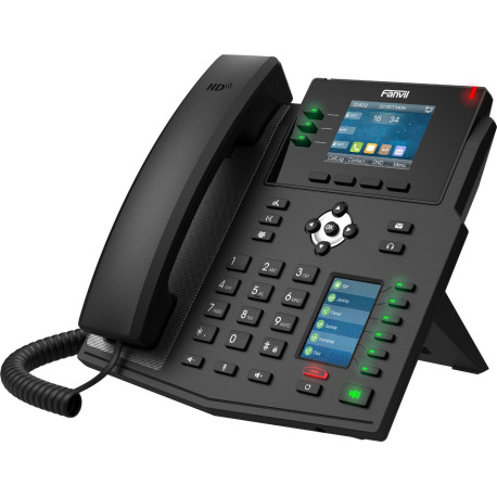 Fanvil X4U Ip Phone Black 12 Lines Référence: W129178472