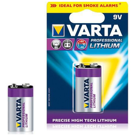 Varta Batterie Lithium, E-Block, Référence: 06122301401