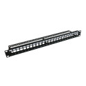 MicroConnect 19 Blank patch panel, 24port, Reference: PP-004BLANK