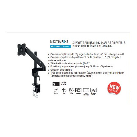 Erard Pro NEXTIA FS-2 - SUPPORT DE Référence: W128437480