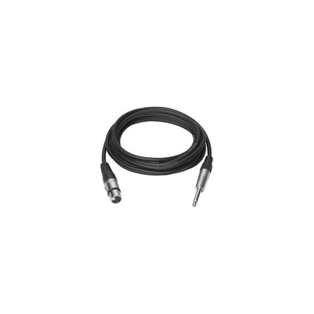 Vivolink XLR M to jack cable 5 m Black Ref: PROAUDXLRJACK5