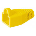 MicroConnect Boots RJ45 Yellow, 50pcs Reference: KON503Y